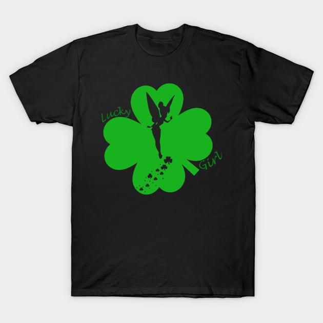 Lucky Fairy T-Shirt by magicmirror